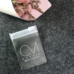 2019 Hot Sell <strong>Small</strong> Pvc Jewelry <strong>Zip</strong> Lock <strong>Bag</strong>,Custom Printed Slide Lock Plastic Zipper <strong>Bag</strong> - Product Image 4