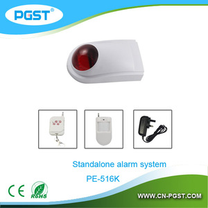Kablosuz güvenlik <span class=keywords><strong>alarm</strong></span> sirene 220v/polis flaş ışığı ile siren yangın <span class=keywords><strong>alarm</strong></span> sistemi için pe-516r