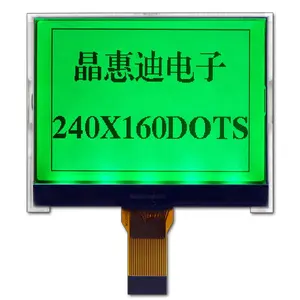 2.5 240160 공장 직접 판매 LCD 모듈 JHD240160-G66BFG-Y