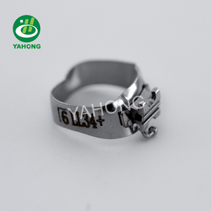 ฟันจัดฟันสแตนเลสวัสดุทันตกรรมจัดฟันกรามวงด้วย Buccal หลอด - Product Image 4