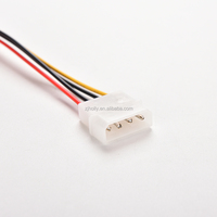 Cable adaptador de alimentación de disco duro IDE de 4 pines a SATA de 15 pines