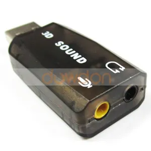 Bộ Chuyển Đổi Âm Thanh USB Máy Tính Thẻ Âm Thanh 3D 5.1 Bên Ngoài