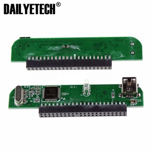<strong>Laptop</strong> 2.5&quot; HDD 44-pin 44Pin Female IDE To Mini USB 5-pin Adapter Card From DAILYETECH