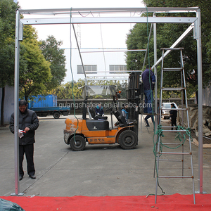 GSL-10 <span class=keywords><strong>10x15m</strong></span> Hochzeits art PVC-Zelt für Bau veranstaltungen im Freien Beerdigungen Wasserdicht 100 Personen Kapazität Solid Pattern Type