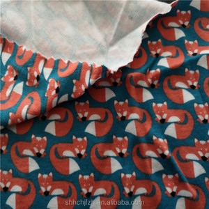 Tela estampada de algodón orgánico con estampado personalizado - Product Image 2