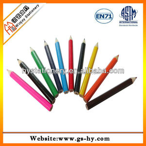 Moda grande 1 cm diámetro personalizada enorme jumbo lápiz de <span class=keywords><strong>color</strong></span> lápiz de madera caliente-venta - Product Image 3