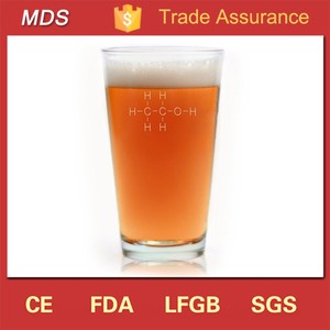 Customized logo engraving alcohol beer glass buy online - Product Image 1