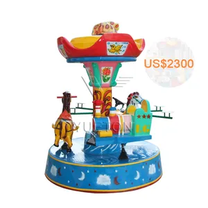 Wholesale Children Mini Kids Merry Go Round Carousel Horses Manege en chine pour enfant a vendre chine for sale in china