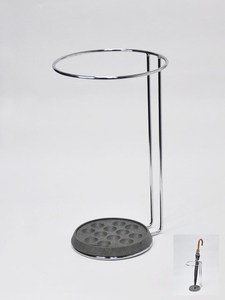 Light Yellow <b>Metal</b> Modern Round <b>Umbrella</b> <b>Stand</b> DIA 27.2cm X 46.5cm - Product Image 3