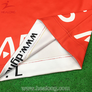 custom heat transfer printing cheap 100% polyester jersey - Product Image 4