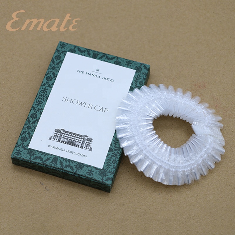 Одноразовая шапочка для душа для отеля