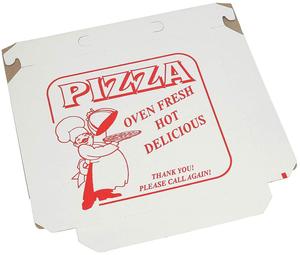 Boîte à pizza en carton enduit d'<span class=keywords><strong>argile</strong></span> avec coins verrouillables, finition mate, gaufrage et doublure en éponge biodégradable, OEM ODM, en gros, économique - Product Image 5