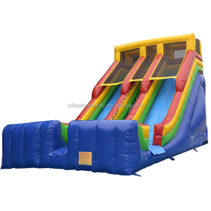Commercial Grade <strong>Inflatable</strong> <strong>Dry</strong> Water <strong>Slide</strong> for Kids and Adults - Product Image 2