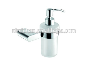 del sur armerica con estilo elegante montaje de la pared de la galjanoplastia de cromo sólido latón dispensador de jabón líquido - Product Image 1