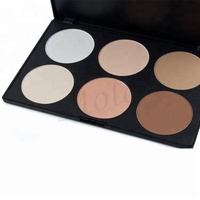 Palette de maquillage contour 6 couleurs de haute qualité et ensemble de blush de l'usine de maquillage
