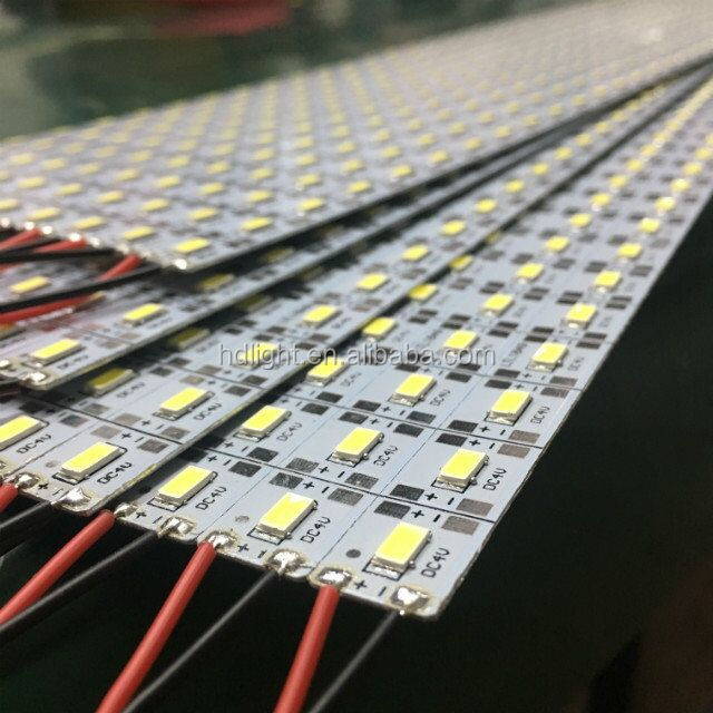 12 В постоянного тока 4 в 12 В 24 в 10 м 20 шт. 0,5 м жесткая полоса освещения 30 светодиодов холодный белый smd 5630 Светодиодная полоса 4 В постоянного тока