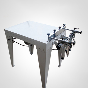 economical manual screen printing machine with vacuum table for sale