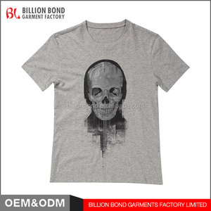 2021แฟชั่นการผลิตเก่ากะโหลกฤดูร้อนเสื้อยืดสำหรับผู้ชาย - Product Image 3