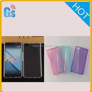 Tpu de silicona suave vuelta Funda para <span class=keywords><strong>Bq</strong></span> Aquaris M5.5 - Product Image 1