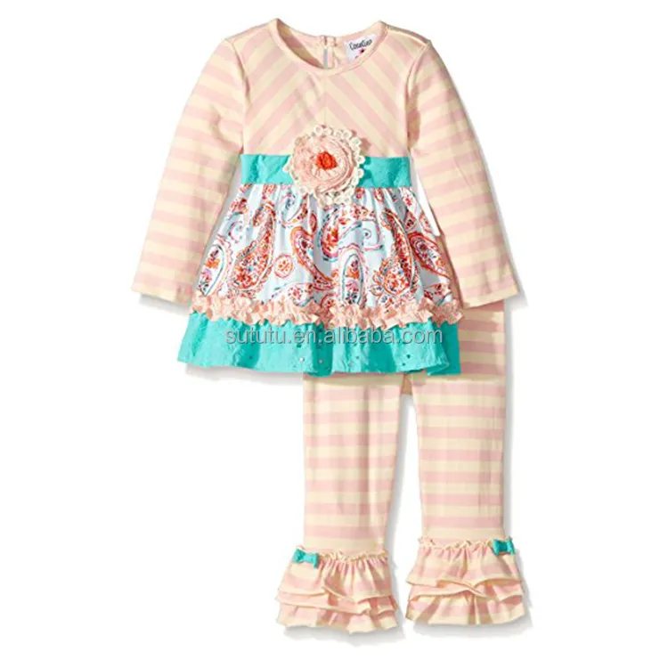 Wholesale Boutique Outfits Design clothes baby girls Giggle Moon Remake clothing