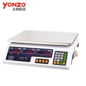 30kgs Buah scaleYZ-208 Akurasi Balance elektronik digital mesin printer