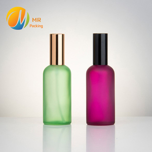 גבוהה באיכות 100 ml חלבית שחור/אדום/ירוק/סגול/צהוב/לבן בושם זכוכית בקבוק תרסיס שמני אתריים זכוכית ספריי בקבוק - Product Image 3