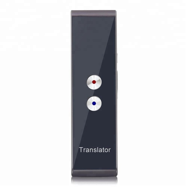 Handheld Voice Simultaneous Translation Instant Translator with APP Online for Travel Business Meeting