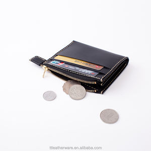 Black Cow Leather Coin <b>Wallet</b> - Product Image 2