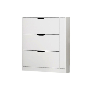 Scarpiera moderna in legno di lusso design prezzo più economico scarpiera Super sottile di piccole dimensioni per soggiorno - Product Image 1