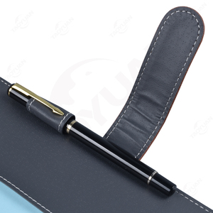 2018 splendida pelle metallizzata A5 sublimazione raccoglitore ad anello Notebook con Logo personalizzato PVC e materiale PU cartella di presentazione - Product Image 4
