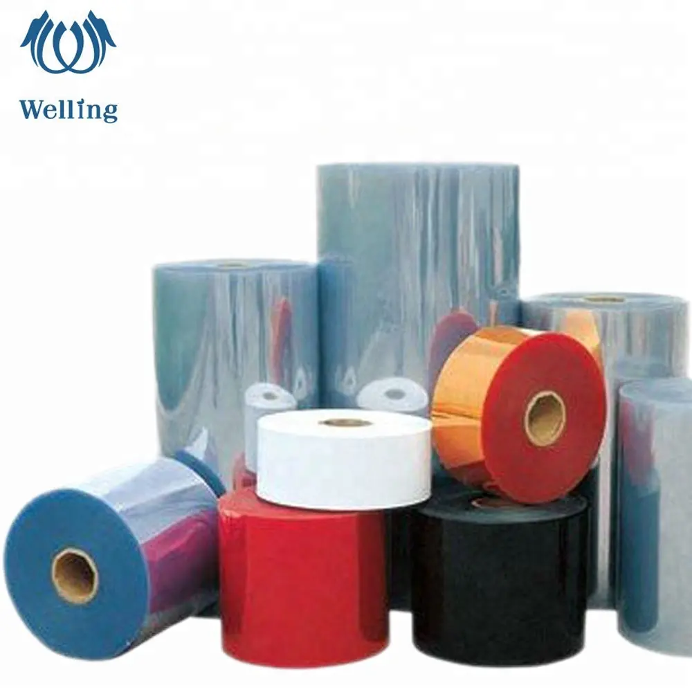 Hochwertige Bewertung PVC-PVC-Folie für pharmazeut ische Verpackungen Haustier-Lamini folie 450 Mikron PVC-Rolle