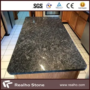Grey Colour Granite Tops Steel Gray Granite for Kitchen and Bathroom
