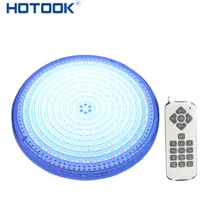 Hotook New resin đầy Aquarium RGB ánh sáng dưới nước IP68 hồ bơi Spa Ánh sáng phát ra trắng màu xanh màu xanh lá cây màu PAR56 LED hồ bơi ánh sáng - Product Image 1