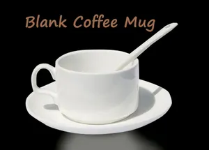 6 oz starbucks caneca de café com colher para o presente personalizado branco liso