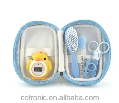 새로운 태어난 엄마 휴대용 아기 키트, 아기 온도계 세트, 아기 선물 세트