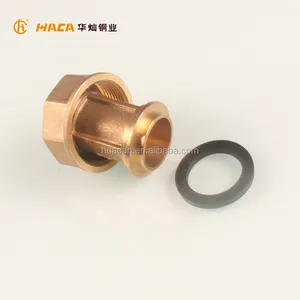 HC1042 China High Quality Gas pipe fittings BSPP BSPT NPT Brass Gas Meter Union