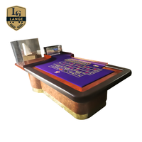 Professioneller Deluxe-Casino-Roulette-Tisch mit individuellem Layout zum Glücksspiel