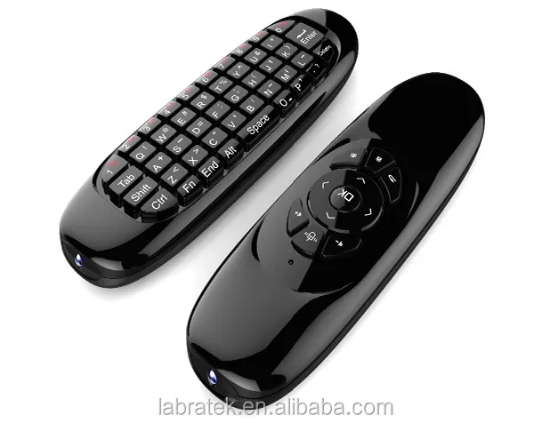 C120 Universal Onida TV Remote Control with Mini Wireless Air Mouse Keyboard Support All Android Window Mac Linux
