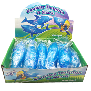 Jouets <span class=keywords><strong>lumineux</strong></span> en forme de dauphin, à presser, <span class=keywords><strong>requin</strong></span>, Tpr, jouets pour animaux, CY002 - Product Image 6