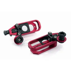 Racepro ajustador de corrente de eixo de alumínio, ajustador de corrente de motocross cnc para yamaha yzf r6 (2008-2016)