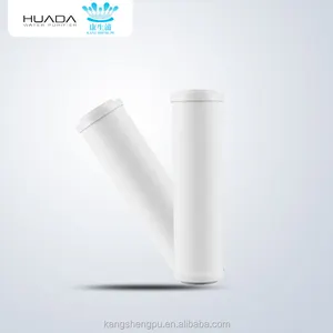 Water Cartridge Filter 10 Inch Ceramic Candle Water Filter Cartridge Activated Carbon Media Household Water Filtration Manual 75 GPD Flow Under-Sink