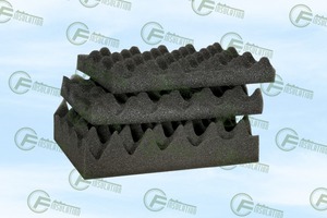 Forma de onda de <span class=keywords><strong>poliuretano</strong></span> a prueba de fuego de <span class=keywords><strong>espuma</strong></span> acústica - Product Image 2