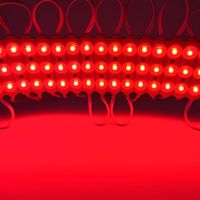 Nouveau module led 2835 de moulage par Injection, 3led 12v avec IP67, livraison gratuite