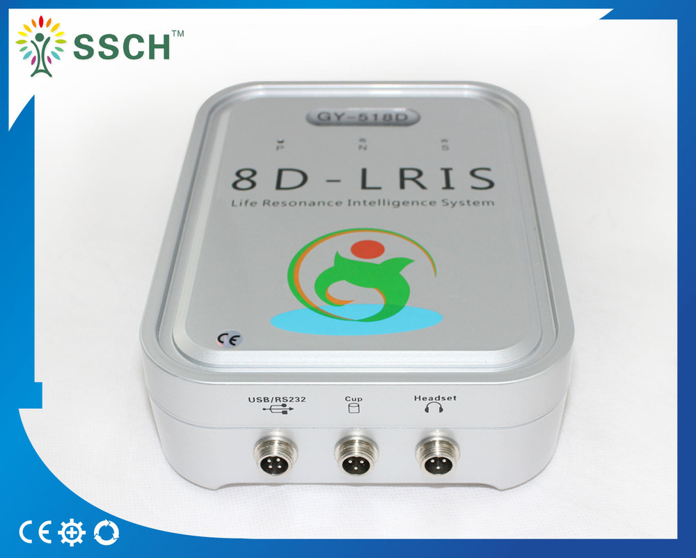 Bioresonance machine Corps Entier nls diagnostics gy-518d Nls Avec 12 Systèmes équipement de physiothérapie
