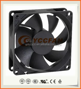 8020 ac ventilador axial 80x80x20 ventilador dc 5 v 12 v 24 v Refrigerador Ventilador de Refrigeración motor