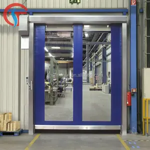 High Speed Zipper Self Repairable Shutter Door