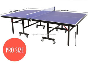 <span class=keywords><strong>Mesa</strong></span> <span class=keywords><strong>de</strong></span> <span class=keywords><strong>Ping</strong></span> <span class=keywords><strong>Pong</strong></span> plegable, tenis <span class=keywords><strong>de</strong></span> <span class=keywords><strong>mesa</strong></span> superior, 19mm, gran calidad, tamaño profesional - Product Image 1