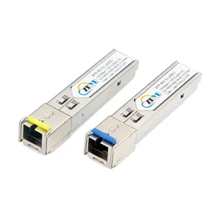 1.25G SC 연결관 단 하나 섬유 60KM SFP 송수신기 눈 섬유 단위 고품질