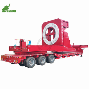 จีนพิเศษรถ<span class=keywords><strong>Windblade</strong></span> 360องศาWindmill Blade Semi TrailerสำหรับMountain Road Transport - Product Image 1