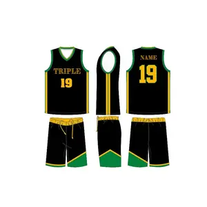 Maillot de basket-ball, 2019 polyester, personnalisé, dernier design, sublimation, 100%